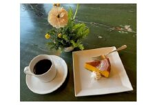 偕行社かふぇのケーキ＆ドリンクセットチケット　ペアチケット（2名様）　（ダイシモチサブレお土産１箱付き）　