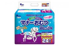 マナーおむつおしっこ用中～大型24枚【2個パック】