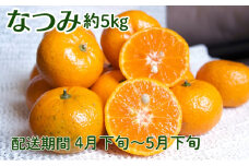 なつみ（カラマンダリン）約5kg 果物類 柑橘類 みかん フルーツ 
