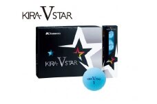ゴルフボール KIRA STAR V 12球入 1ダース 【アクア】ゴルフ キャスコ kasco