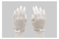 PCワーク向けグローブ Wearable Workspace Glove (サイズL×ライトグレー)