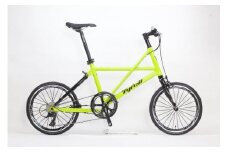 【Tyrell(タイレル)】FXα マスカットグリーン＆グロスブラック【自転車 折りたたみ式 ミニベロ スポーツ ロードバイク スポーツサイクル 簡単 コンパクト 通勤 通学 サイクリング 変速付き 香川県 さぬき市】