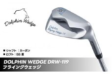 ゴルフクラブ ドルフィン フライング ウェッジ DFW119 ロフト角55度【クラブ長さ：34インチ】カーボンシャフト ゴルフ キャスコ kasco