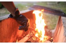 LAMP GROVES -UTILITY GLOVE STANDARD-(カラー：ブラック／サイズ：S)【革手袋 レザー グローブ 鹿革 メンズ レディース Lamp gloves ランプグローブス スタンダード ドライビンググローブ バイカー ファッション 手袋 香川県 さぬき市】