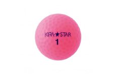 ゴルフボール  KIRA STAR 12球入 2ダース 【カラー：ピンク】 ゴルフ キャスコ kasco