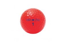 ゴルフボール  KIRA STAR 12球入 3ダース 【カラー：レッド】 ゴルフ キャスコ kasco