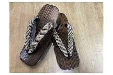 下駄 桐下駄 右近下駄 焼桐男右近 25～26.5cm 伝統工芸 男物