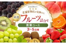 創業130余年！老舗果物店が見極めた、厳選フルーツ詰合せ♪【青果コース】（3～5品種）