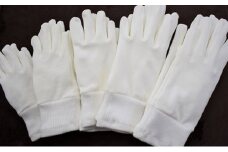 [№4631-8306]1903お子様の肌に優しいコットン綿手袋（3双） サイズ：2S