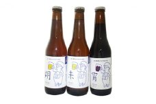 [№4631-1957]優しい味わいのクラフトビール 3種くらべ