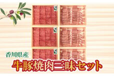 【ふるさと納税】香川県産 牛豚焼肉三昧セット