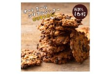 【ふるさと納税】低糖質 スイーツ オートミール 送料無料【ケーキ屋さんの低糖質クッキー】ごろごろオートミールシリアルクッキー 16枚  [ 置き換えダイエット ダイエット ロカボ スイーツ  低糖質  詰め合わせ  ]   【1万円以下】  お試し
