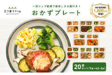 【ふるさと納税】三ツ星ファームおかずプレート 5～20食セット 秋 旬