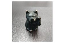 【ふるさと納税】【ゆうパケット】【香川県伝統的工芸品】青銅製 招き猫（ブラック）