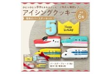 【ふるさと納税】アイシングクッキー　電車好きなお子さまにオススメのバースデーセット♪