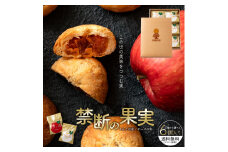 【ふるさと納税】禁断の果実 6個セット とろけるチーズと爽やかりんご、美味しさ りんごの自然な甘さ、チーズのまろやかなコク 素材の良さが光る、贅沢なお取り寄せスイーツ 2種類のパイ、あなたはどちらを選ぶ？手間暇かけた逸品 おやつにも、お土産にも
