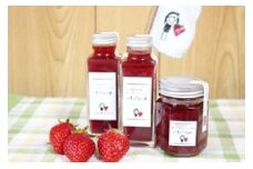 【 小豆島 】豊島産いちごの特製いちごソース＆ジャムセット