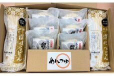 【 小豆島 】おか乃や 製麺の讃岐うどん 詰合せ （つゆ入り）22人前 讃岐うどん めんつゆ 饂飩 ウドン 半生うどん 細うどん 麺類 麺 めん つゆ 半生 讃岐 さぬき 香川 香川県 土庄 土庄町