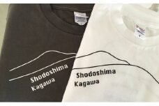 【 小豆島 】小豆島とのしょうご当地Tシャツ（チャコール） オリジナル Tシャツ シャツ ご当地 ファッション 服 チャコール 香川 香川県 土庄 土庄町 Mサイズ