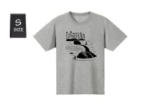 【 小豆島 】 ウイックロン(登録商標)Tシャツ（ヘザーチャコール）土庄町オリジナルデザイン　Sサイズ