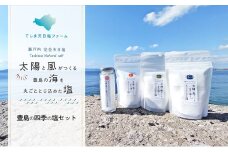 【 小豆島 】豊島の四季の塩セット（春しお・夏しお・秋しお・冬しお） 塩 しお 天日塩 調味料 豊島 香川 香川県 土庄 土庄町