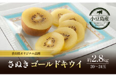 さぬきゴールドキウイ　約2.8kg