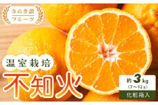 【さぬき讃フルーツ】不知火 (温室栽培) 化粧箱入り 約3kg