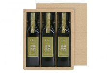 若摘果実エキストラバージン(EXV)オリーブオイル3本入ギフト（120ml×3本）