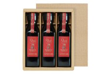 小豆島産100％「純」エキストラバージン（EXV）オリーブオイル3本入ギフト（120ml×3本）