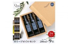 エキストラバージン（EXV）オリーブオイル3本入ギフト 3セット（200ml×3本×3）