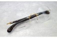 本べっ甲製　眼鏡枠　天然素材エヌプロダクト　OSO-1 | 眼鏡枠 本べっ甲 べっこう べっ甲 チタン 専用ケース 希少 天然素材 美しい模様 エヌプロダクト ユニセックス 美しい 香川県 三木町 |_mk113-006