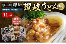 特製カレーうどんつゆ入り 狸屋讃岐うどん大満足セット11人前 4種のつゆ付き 詰合せ 生うどん カレー つゆ うどん 本場 讃岐 讃岐うどん さぬきうどん ご当地 グルメ 名産品 食品 四国 F5J-202