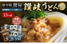 特製カレーうどんつゆ入り 狸屋讃岐うどん大満足セット15人前 5種のつゆ付き 詰合せ 生うどん カレー つゆ うどん 本場 讃岐 讃岐うどん さぬきうどん ご当地 グルメ 名産品 食品 四国 F5J-200