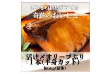 活け〆オリーブぶり１本（半身カット）【12月頃から出荷開始！】【D-512】