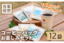 ディップ・ドリップコーヒーセット(12袋/7種類以上) 【man172・man173・man176】【サニーサイド】