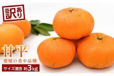 【1月下旬から発送予定】＜訳あり＞甘平(かんぺい)　約3kg