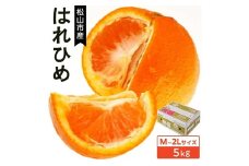 ★発送は12月上旬から★松山市産 はれひめ M～2L （5kg）愛媛産  国産 愛媛みかん 愛媛蜜柑 愛媛ミカン みかん ミカン mikan 蜜柑 柑橘 フルーツ 果物 くだもの お取り寄せ 産地直送 数量限定 人気 おすすめ 愛媛県 松山市 フジ・アグリフーズ