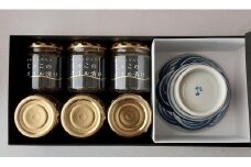 ＜ギフト用＞【化粧箱入】あんちょび入りじゃこのオイル漬け〈６本〉・お茶碗セット おすすめ 人気 ギフト セット 愛媛県 松山市 お酒のお供 ごはんのお供
