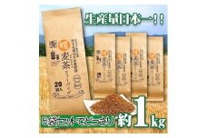 ＜生産者支援＞えひめ　はだか麦　媛麦茶　1kg分