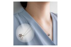 さくらひめパールネックレス シルバー | 大人 おしゃれ アクセサリー プレゼント ギフト ジュエリー 贈り物 誕生日 お祝い 結婚式 シンプル パール パールリング 真珠 アクセ レディース 女性 愛媛県 愛媛 松山市