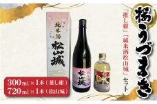 「推し柑」「純米酒松山城」セット