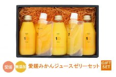 【ジュース3個とハンディゼリー2個】愛媛みかん 果汁100% ストレートジュースとゼリーのギフトセット 10 FACTORY |みかん 柑橘 手提げ袋付 オレンジ 国産 贈答 内祝い お返し お見舞い お供え お中元 お歳暮 プレゼント 愛媛 松山
