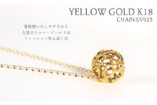 ハートクリスタル 小 K18YG ネックレス ジュエリー ギフト プレゼント アクセサリー