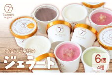 ジェラート  6個セット｜アイス ジェラート スイーツ ギフト プレゼント お菓子 おやつ あいす じぇらーと アイス 贈り物 ギフト おすすめ 愛媛 松山