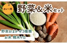 【先行予約】 野菜 米 セット カレー用 農薬不使用 自然栽培 | お米 野菜 里芋 玉ねぎ 人参 さつまいも 農薬 不使用 カレー カレーライス 期間限定 愛媛県 松山市