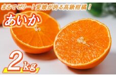 【数量限定】 高級 みかん あいか 2kg ＜11月中旬〜発送＞ 愛果28号 愛媛果試第28号 紅まどんな と同品種 まどんな 柑橘 柑橘類 産地直送 フルーツ 果物 くだもの 人気 おすすめ 愛媛県 松山市