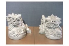 唐獅子一対(菊間町) [VD02030]