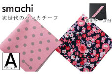 smachi(スマチ) ノンアイロンハンカチ レディース 2枚／Aセット [VB01451]