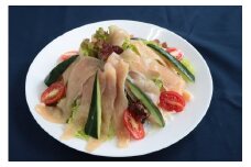 今治産　媛っこ地鶏生ハム（２個入り)[V001080]