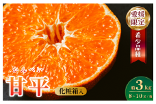 【数量限定】【化粧箱入】＼超売れ筋商品／ 甘平 4L～2L 8～12玉 【K002030】ハウス栽培 マルハ果樹園  愛媛県 今治産 国産 高級フルーツ みかん 柑橘 フルーツ 果物 贈答用 かんぺい 寛平 フルーツギフト 愛媛みかん 高級 美味しい フルーツ贈り物 数量限定【1月中旬から順次発送】